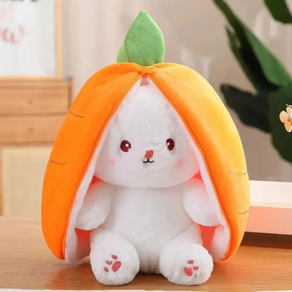 Soft Cuddly Bunny Zip Up Plush Toy