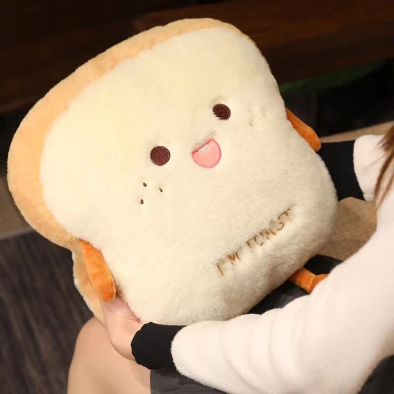 Soft Toasty Bread Shaped Hand Warmers