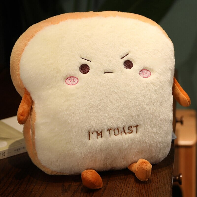 Soft Toasty Bread Shaped Hand Warmers