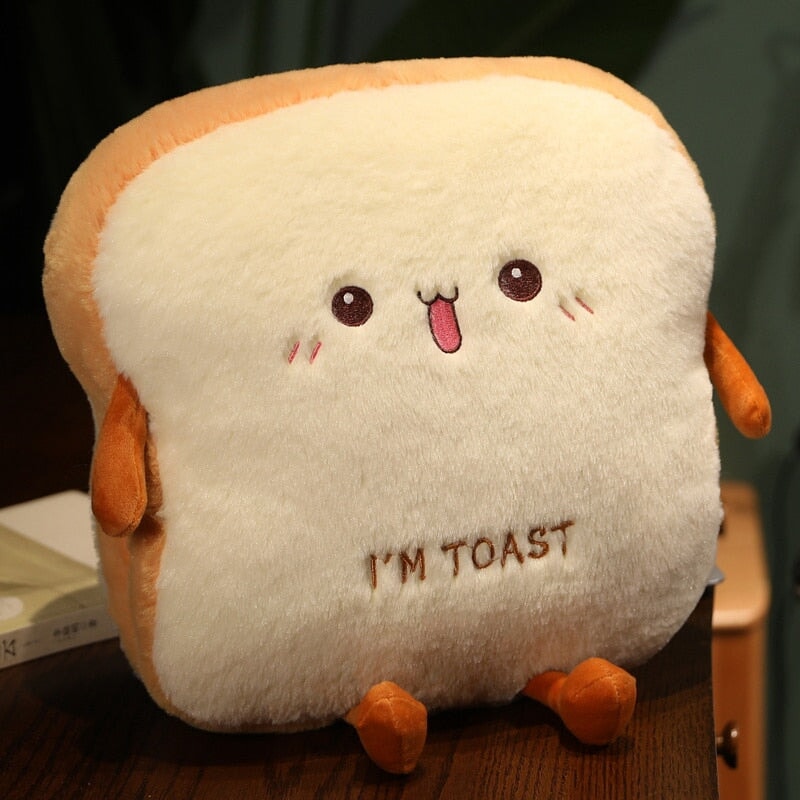 Soft Toasty Bread Shaped Hand Warmers