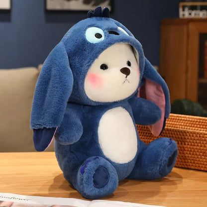 Soft Cuddly White Teddy Bear Costume Plush