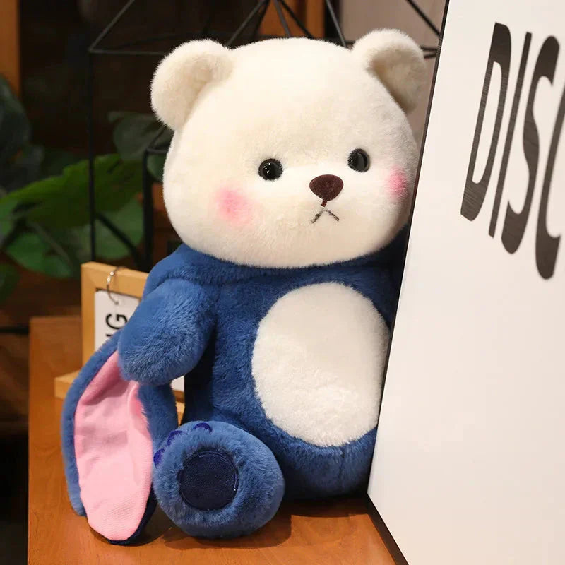 Soft Cuddly White Teddy Bear Costume Plush