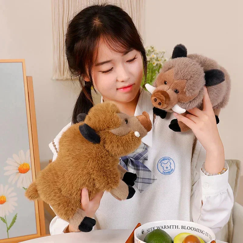 Cuddly Wild Pig Plush Soft Toy