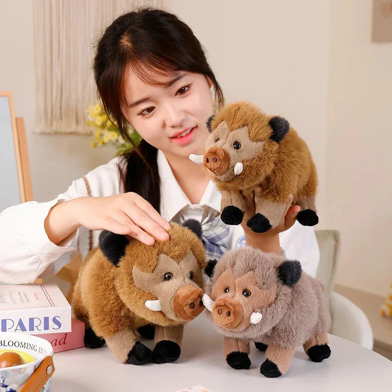 Cuddly Wild Pig Plush Soft Toy