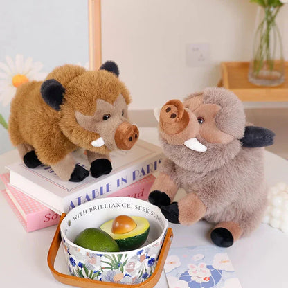 Cuddly Wild Pig Plush Soft Toy