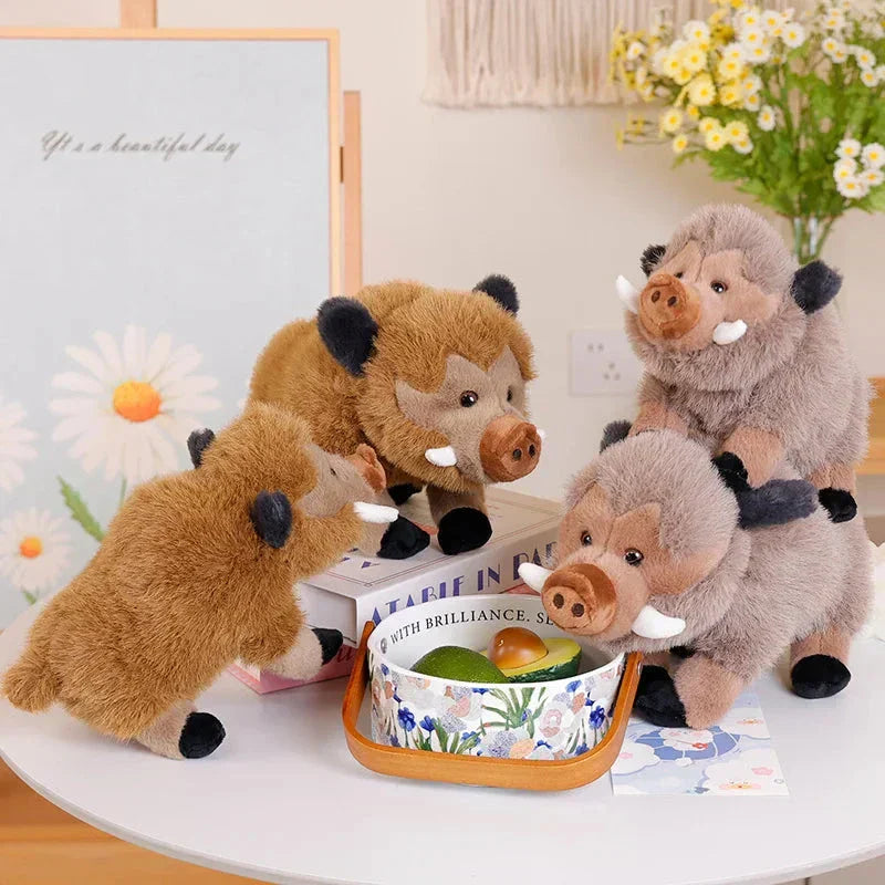 Cuddly Wild Pig Plush Soft Toy