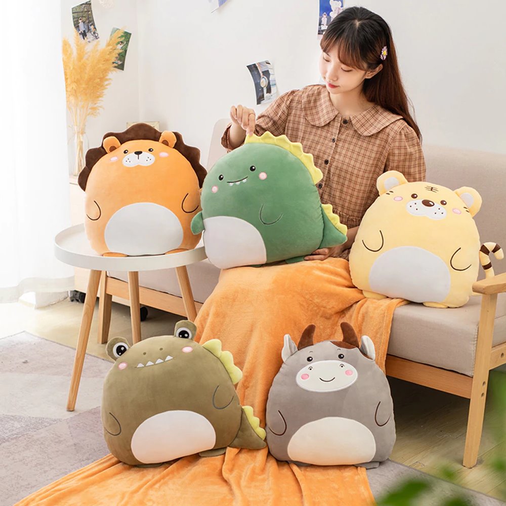 Colorful Woodland Animal Figures