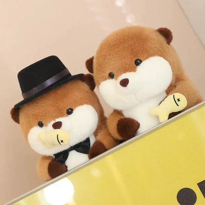 Cute Otter Figurine Set