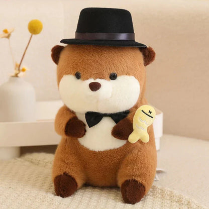 Cute Otter Figurine Set