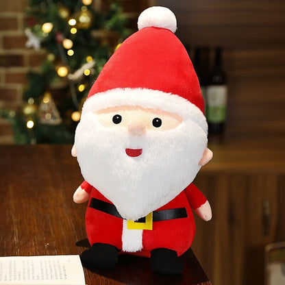 Cute Christmas Holiday Plush Toy Figures