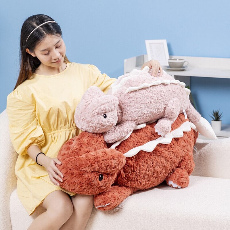 Soft Adorable Pink Lizard Stuffed Animals