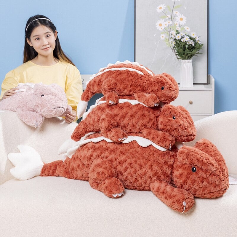Soft Adorable Pink Lizard Stuffed Animals - Befez