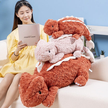 Soft Adorable Pink Lizard Stuffed Animals