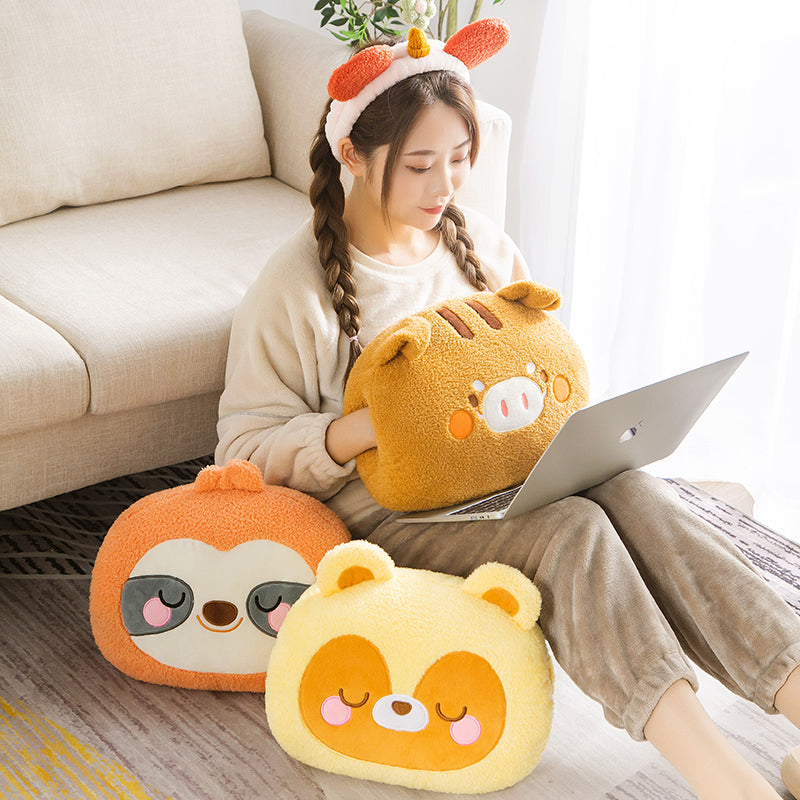 Soft Forest Friend Hand Warmer Plush Toy