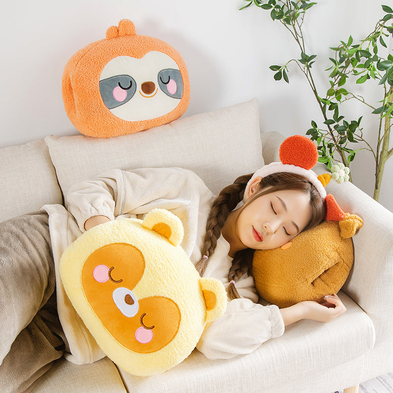 Soft Forest Friend Hand Warmer Plush Toy