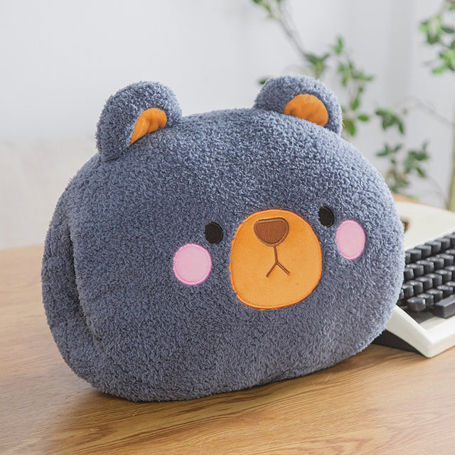 Soft Forest Friend Hand Warmer Plush Toy