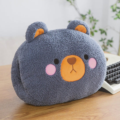 Soft Forest Friend Hand Warmer Plush Toy