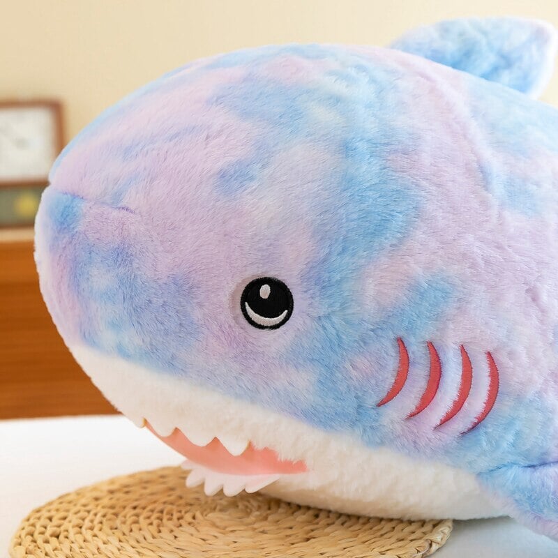 Colorful Soft Shark Stuffed Toy