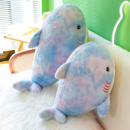 Colorful Soft Shark Stuffed Toy