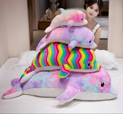 Colorful Dolphin Soft Toys
