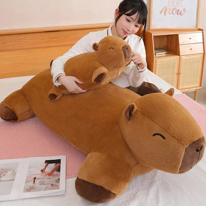 Big Cuddly Capybara Soft Plush Toy