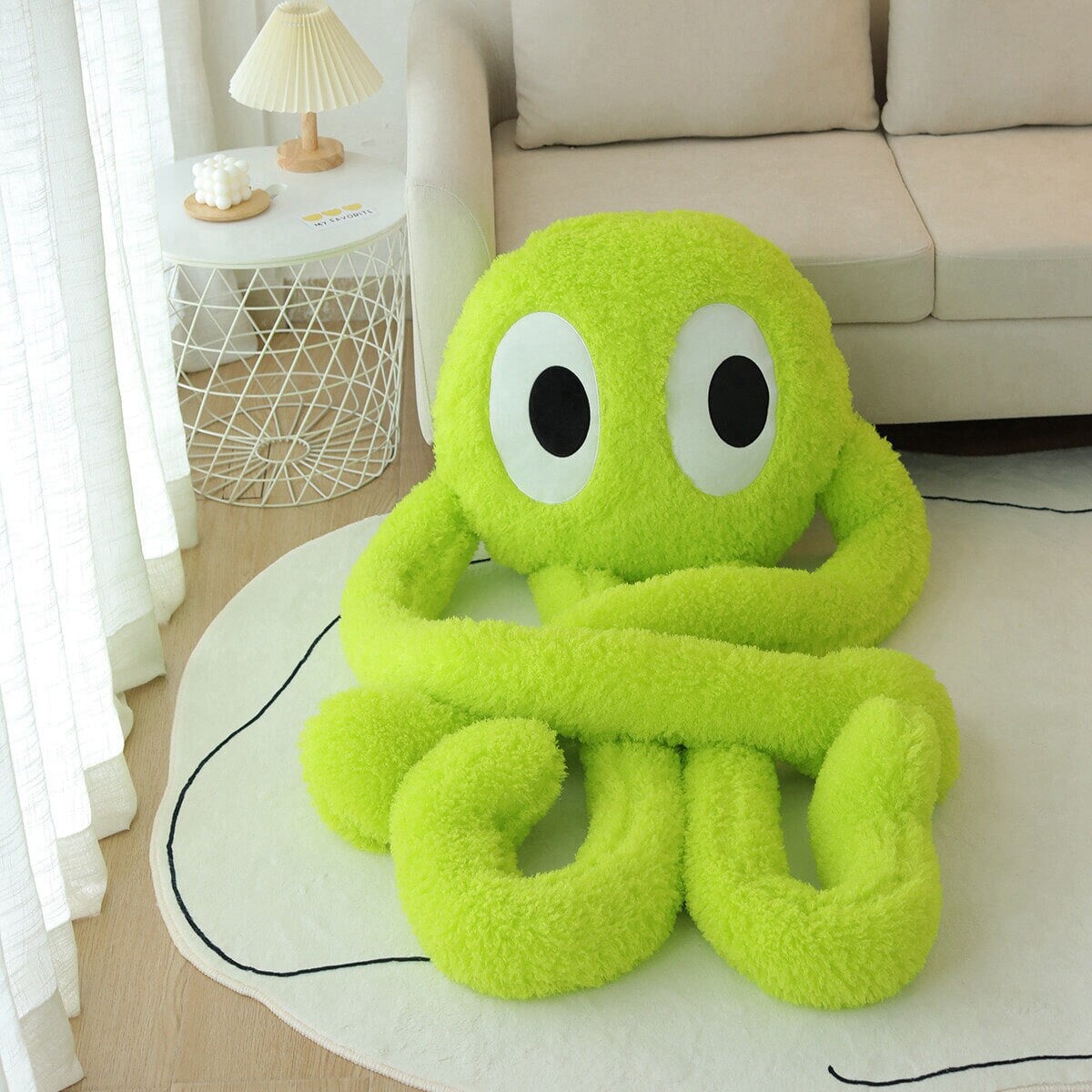 Big Soft Octopus Stuffed Animal Toy