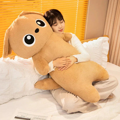 Big Cute Puppy Gray Plush Toy