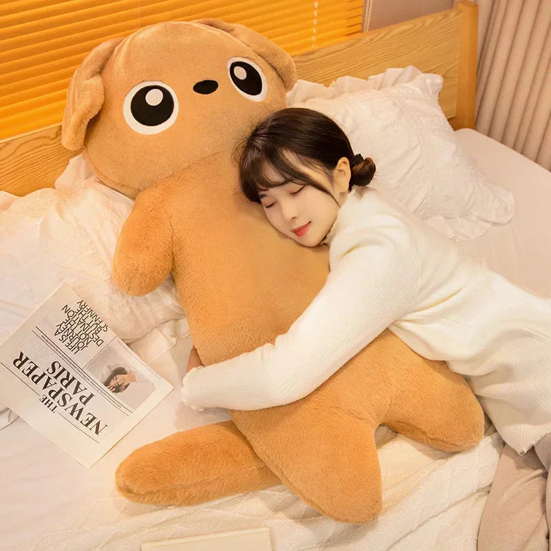 Big Cute Puppy Gray Plush Toy - Befez