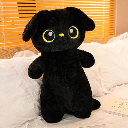 Big Cute Puppy Gray Plush Toy