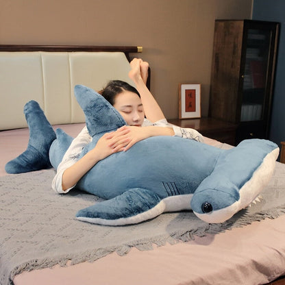 Large Ocean Shark Hammerhead Marine Life Figure