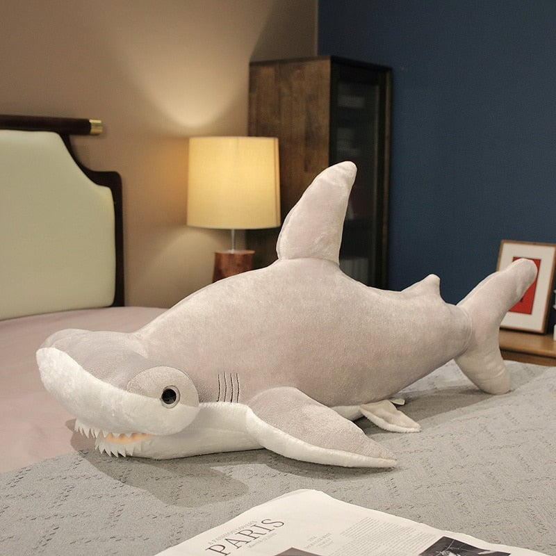 Large Ocean Shark Hammerhead Marine Life Figure