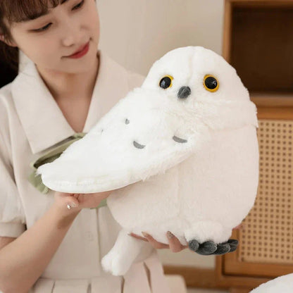 Large Soft White Owl Teddy
