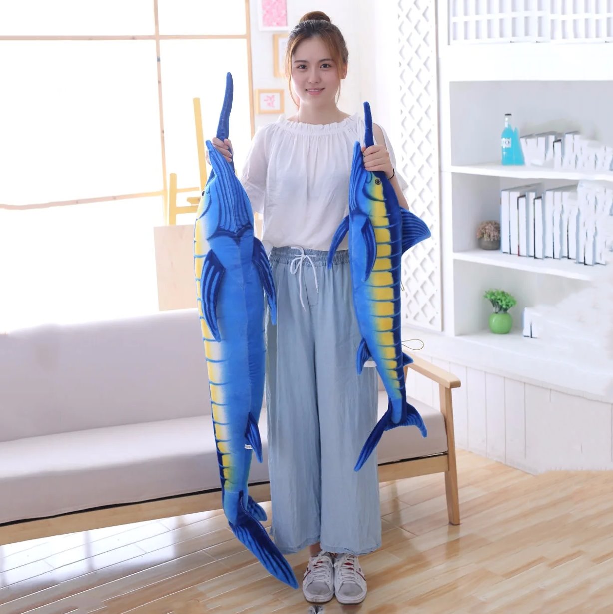 Big Soft Yellowfin Tuna Toys