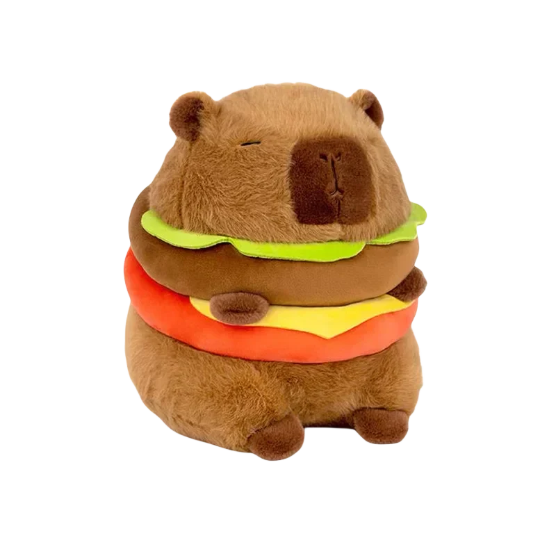 Cute Hamburger Rodent Soft Toy
