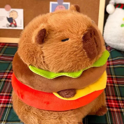 Cute Hamburger Rodent Soft Toy
