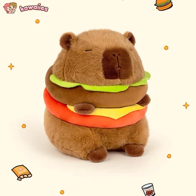 Cute Hamburger Rodent Soft Toy