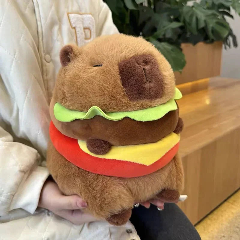 Cute Hamburger Rodent Soft Toy