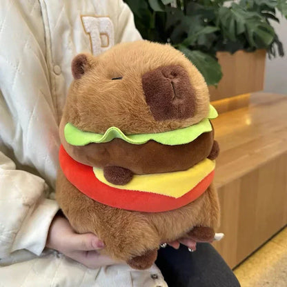 Cute Hamburger Rodent Soft Toy