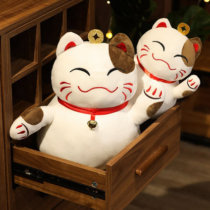 Smile Fortune Lucky Cat Figurine