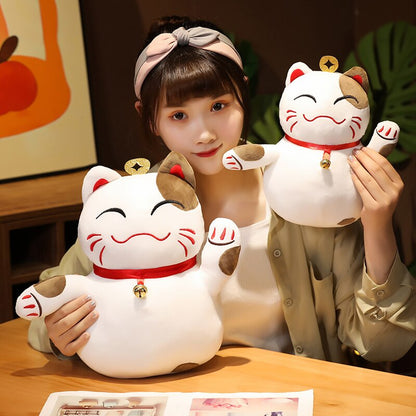 Smile Fortune Lucky Cat Figurine