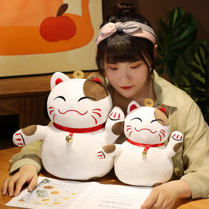 Smile Fortune Lucky Cat Figurine