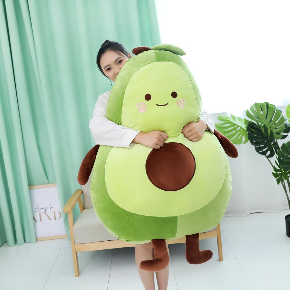 Cute Green Avocado Soft Toy