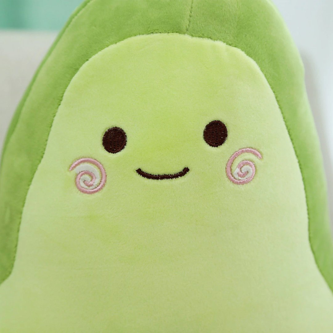 Cute Green Avocado Soft Toy
