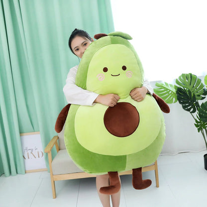 Cute Green Avocado Soft Toy