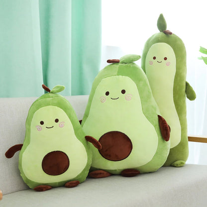 Cute Green Avocado Soft Toy
