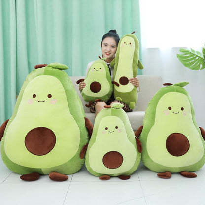 Cute Green Avocado Soft Toy