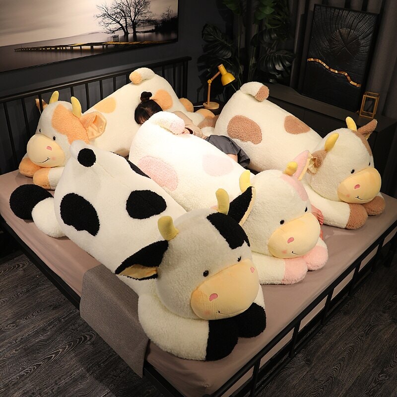 Big Soft Cuddly Cow Stuffed Animal