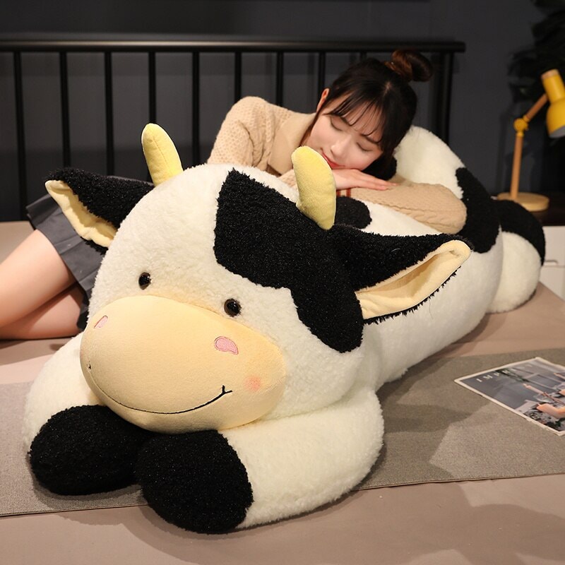 Big Soft Cuddly Cow Stuffed Animal