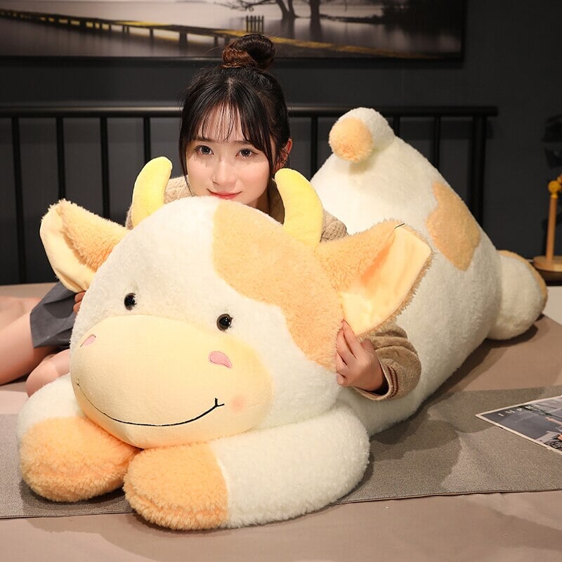 Big Soft Cuddly Cow Stuffed Animal