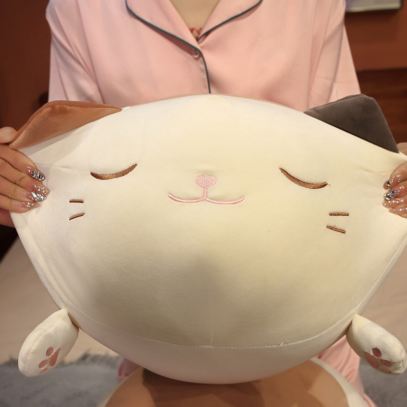 Big Soft Kitten Caramel Teddy Plush